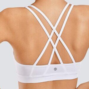 CRZ Yoga strappy sports bra